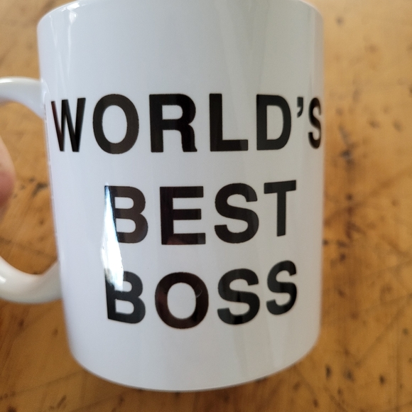 The Office World's Best Boss Dunder Mifflin Ceramic Mug - Picture 1 of 6